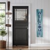 Northlight Weathered Coastal "Welcome" Porch Board Sign Decoration - 35.75" - 3 of 4
