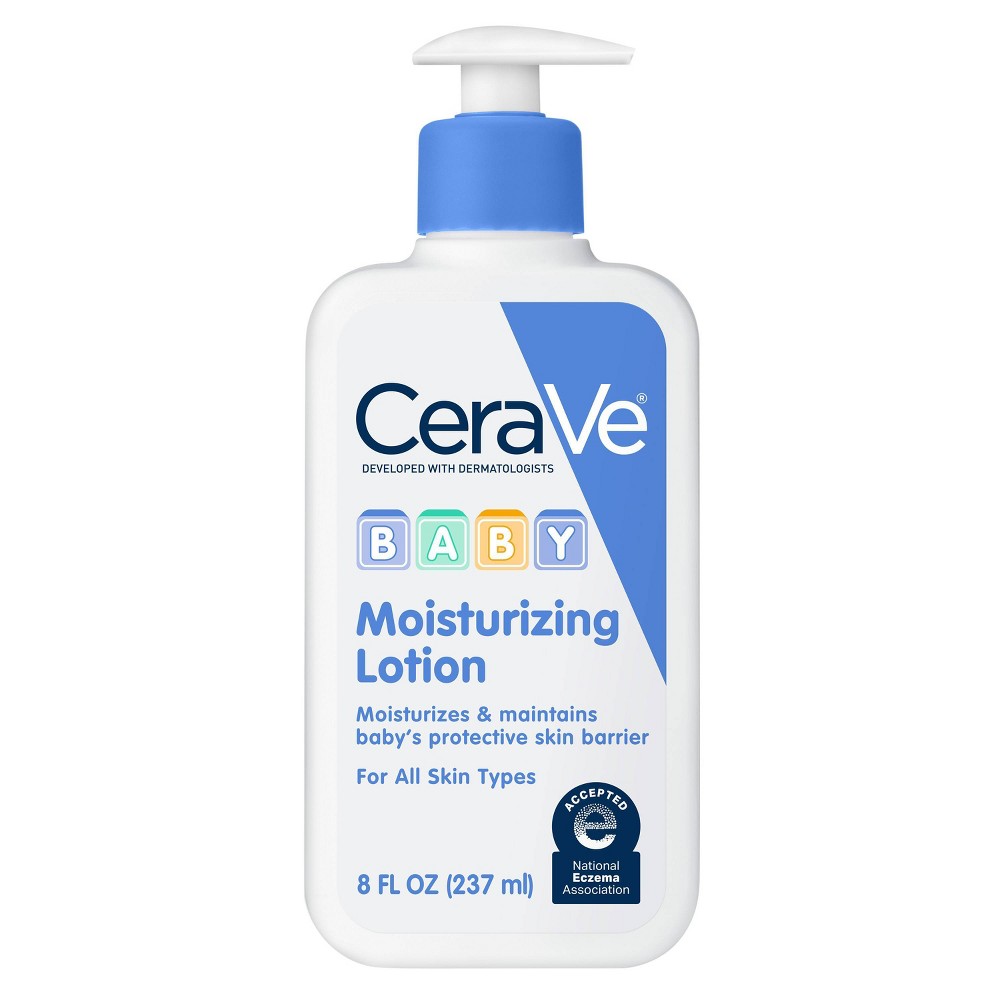 CeraVe Baby Body Gentle Moisturizing Fragrance-Free Body Lotion - 8oz
