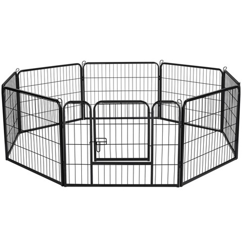 Yaheetech Dog Pen Panels, 2 Panels 40 Inch Height Dog Fence Dog