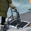 HOMCOM Aluminum Skidproof Portable Wheelchair Ramp for Home, Steps, Doorways, Carpeted Foldable Handicap Ramp, Strong Load-Bearing Threshold Ramp - 2 of 4