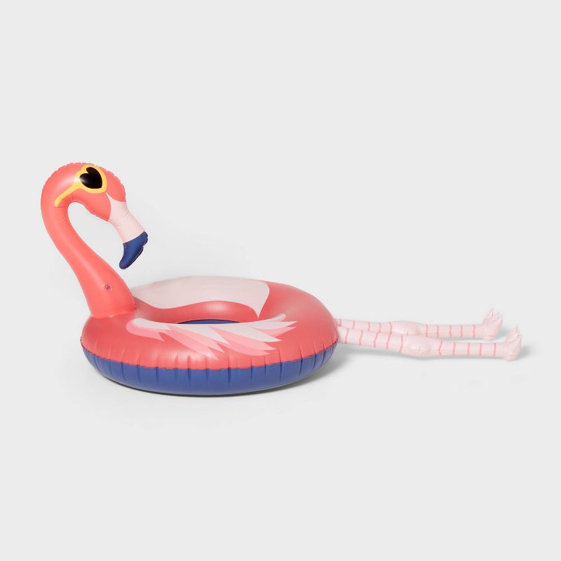 Flamingo Inflatable Inner Tube - Sun Squad&#8482;, 4 of 9