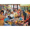 RoseArt Back to the Past Record Store Jigsaw Puzzle - 1000pc - 2 of 4