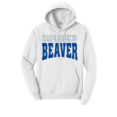 Adult Harper Creek High School Beaver Name Classic Fleece Hoodie ...