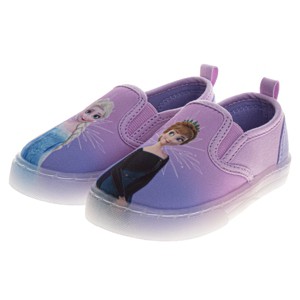 Disney Minnie Mouse Slip On Canvas Girls - Polka Dot No-Lace Design Everyday Wear Comfortable Durable Sole (Toddler – Little Kid) - 1 of 1