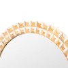 Aria Mirror - 29.2" x 29.2" - MRR1502 - Antique Ivory/Natural Brown - Safavieh - 3 of 4