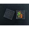 Nachtmann Bossa Nova Crystal Glass Platter, Set of 2 5.5 Inch, Crystal Woven Pattern - 2 of 4