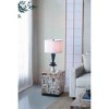 Dexmalle Table Lamp with Two Varying Disc Accents and White Shade - 4 of 4