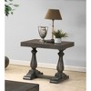 Best Master Furniture,Amy 27" Transitional Wood End Table - 2 of 3