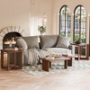 Spassway Wooden Coffee Table Sets Modern Splicing Design Coffee Tables with End Table Living Room Table Set for Apartment Home Office - 2 of 4