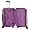 Traveler's Choice Ruma II Hardside Expandable Spinner Medium Checked Suitcase - 3 of 4