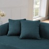 Kumasinova Modern Minimalist Lazy Sofa, Lamb's Wool Fabric Curved Modular Sectional Sofa, No Assembly, High-Density Foam, Couch for Living Room - 2 of 4