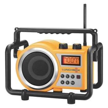 Sangean® LUNCHBOX Portable FM/AM Ultra-Rugged Utility Worksite Digital Radio