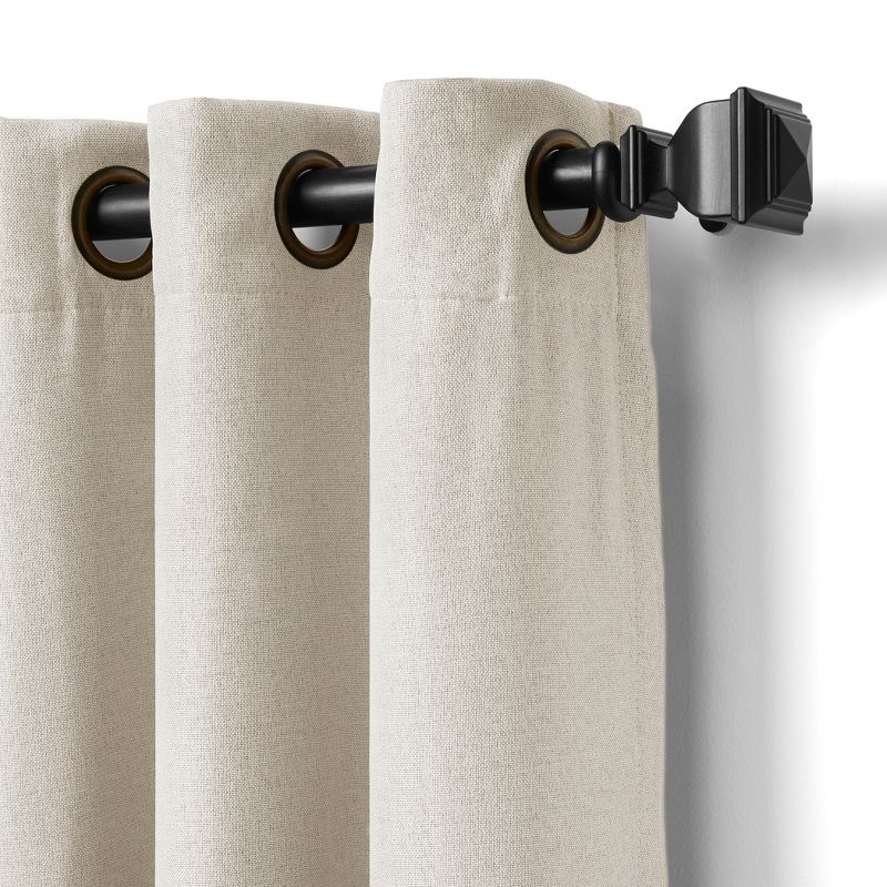 Braiden Color Block Single Blackout Window Curtain Panel - Elrene Home Fashions, 2 of 6
