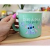 Silver Buffalo Disney Lilo & Stitch Ohana Means Family Confetti Glass Mug  | Holds 15 Ounces