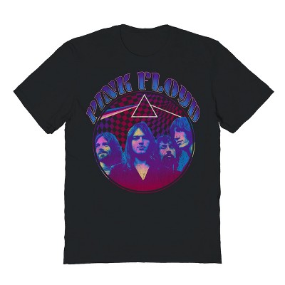 Pink Floyd Men's Bright Circle Short Sleeve Graphic Cotton T-Shirt