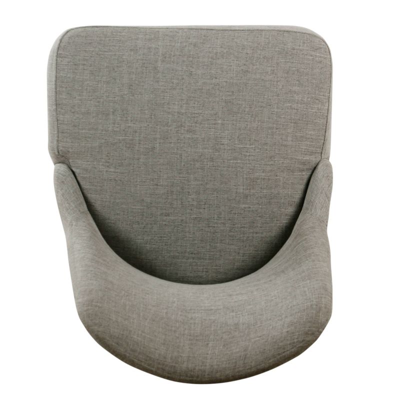 Hemet Gayle Side Chair Woven Gray - HomePop, 5 of 11