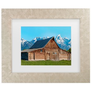 Trademark Fine Art - James McLoughlin Barn Scene X Matted Framed Art - 1 of 4