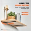 VEVOR Shelf Bracket,8”L x 4”W x 1.6”H 6 Pcs,Heavy Duty Floating Shelf Brackets,Brackets for Shelves,5mm Thick Matte Black L Shelf Bracket,Black - 4 of 4
