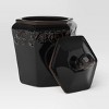 28 fl oz Stoneware Candy Bowl with Lid Black - Threshold™ - 3 of 3