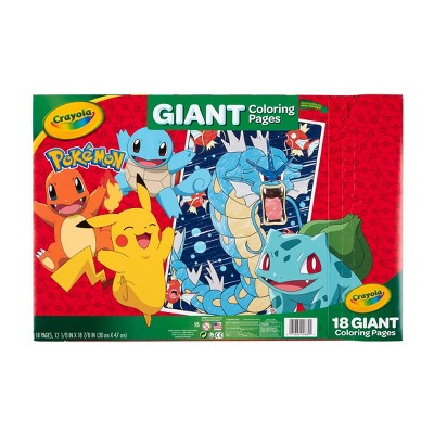 Crayola Pokemon Giant Coloring Pages