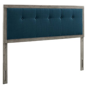 Modway Draper Tufted King Fabric and Wood Headboard - 1 of 4