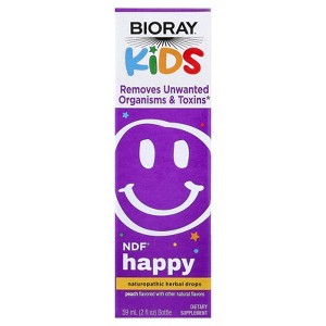 Bioray Kids, NDF® Happy, Peach, 2 fl oz (59 ml) - 1 of 4