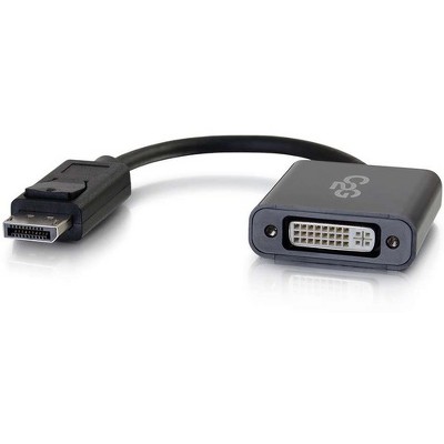 C2G DisplayPort to DVI Adapter -DisplayPort to DVI-D Active Converter-Black
