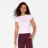 Women's Short Sleeve Crewneck ButterBliss T-Shirt - Wild Fable™ - 2 of 4