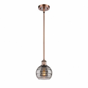 Rochester - 1 Light Stem Hung Mini Pendant In Industrial Style-7.88 Inches Tall and 5.88 Inches Wide - 1 of 1