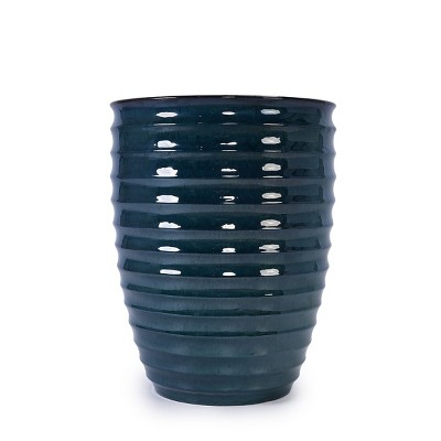 Modern Large Ceramic Planter Pot with Built-In Drainage Hole, High-Quality Ceramic Flower Pot for Windowsills, Patio, or Garden – The Pop Home