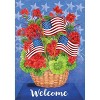 Briarwood Lane House Flag 40x28 For Outdoor Patriotic Basket Summer For Summer House Flag - 3 of 3