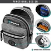 PetAmi Dog Waste Bag Holder for Leash, Pet Waste Dispenser Accessories Treat Pouch, Puppy Walking Travel Camping Supplies Must Have - 3 of 4