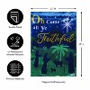 Evergreen Newborn King Reversible Lustre Garden Flag 12 x 18 Inches Indoor Outdoor Decor - 4 of 4