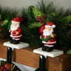 Northlight Santa Claus Christmas Stocking Holders - 4.75" - Set of 2 - 2 of 4