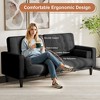 Kayamas 70" Small Loveseat Sofa Small Couch for Living Room, Comfy Love Seat with Removable Washable Cover and Solid Wood Frame - 4 of 4