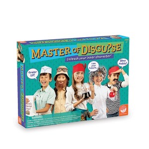 MindWare Master of Disguise Kit For Kids With Over 40 Dress Up Accessories - 1 of 2