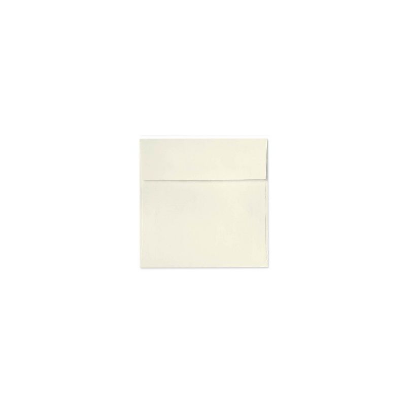 LUX 6 1/2 x 6 1/2 Square Envelopes 2 11/16 x 3 11/16 Natural 8535-03-50, 1 of 2