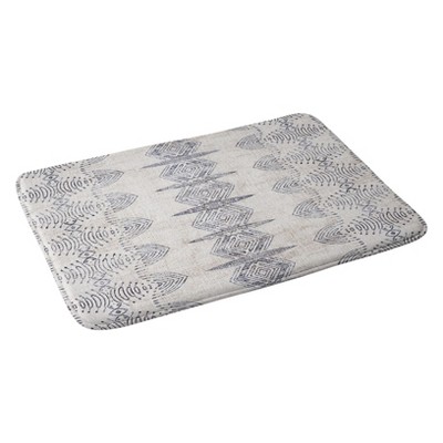 24" x 36" Holli Zollinger Eris Bath Mat Bath Mat Gray - Deny Designs