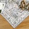 GAOMON Area Rug Vintage Floral Rug Washable Area Rugs for Living Room Non-Slip Low Pile Floor Carpet - 4 of 4
