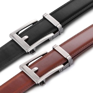 Men's Lavish Ore Leather 2 Pack Ratchet Belt - 1 of 3