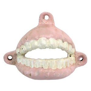 Design Toscano False Teeth Cast Iron Bottle Opener - 1 of 4