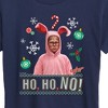 Women's - A Christmas Story - Ho Ho No Pink Bunny Suit Short Sleeve Graphic T-Shirt - 2 of 4