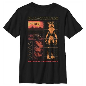 Boy's Stranger Things Demogorgon Infrared T-Shirt - 1 of 4