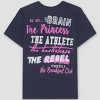 Women's The Breakfast Club Short Sleeve Graphic T-Shirt - Black - 3 of 4