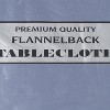 Carnation Home Fashions Vinyl Tablecloth with Polyester Flannel Backing - 52"x52" - 3 of 3