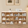 YIYIBYUS Solid Wood Shelves, Wooden Cube Shelf Bookcase, Floorstanding Bookshelf - 3 of 4