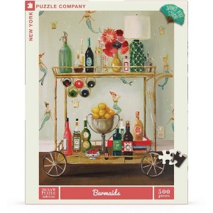 New York Puzzle Company Barmaids 500 Piece Puzzle - 1 of 4