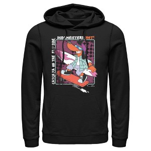 Men's The Simpsons Catch Ya on the Flip Side Pull Over Hoodie - 1 of 4