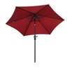 Ainfox 7.5ft Patio Umbrella Without Lights - 3 of 4