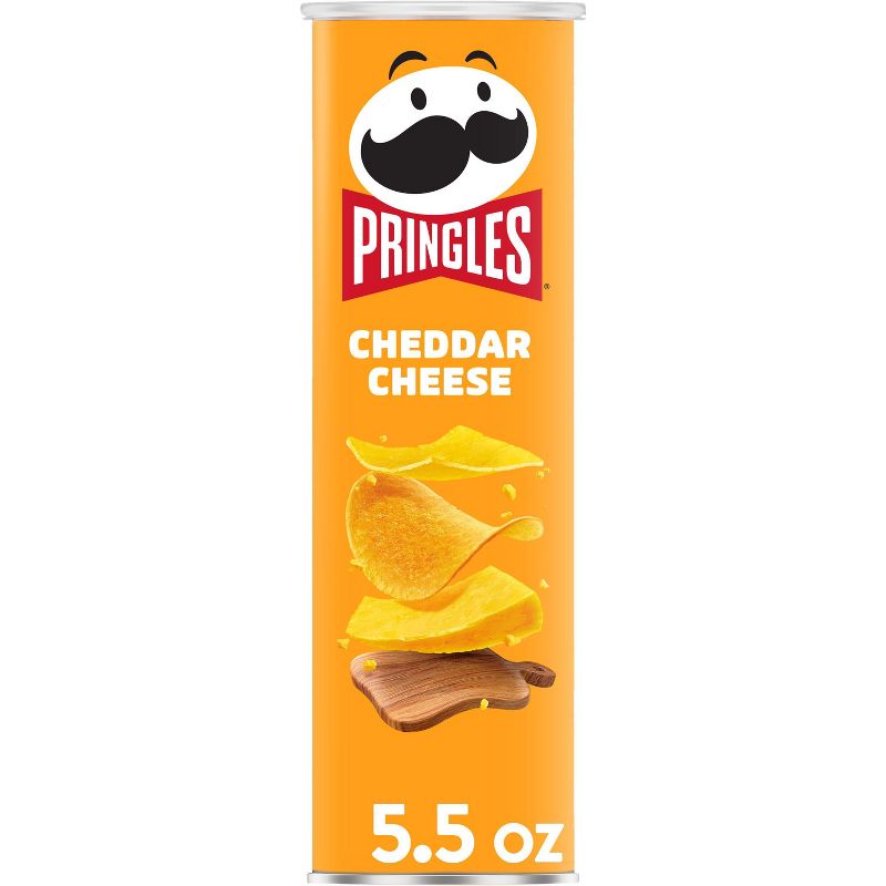 Pringles Cheddar Cheese Potato Crisps Chips - 5.5oz, 1 of 15